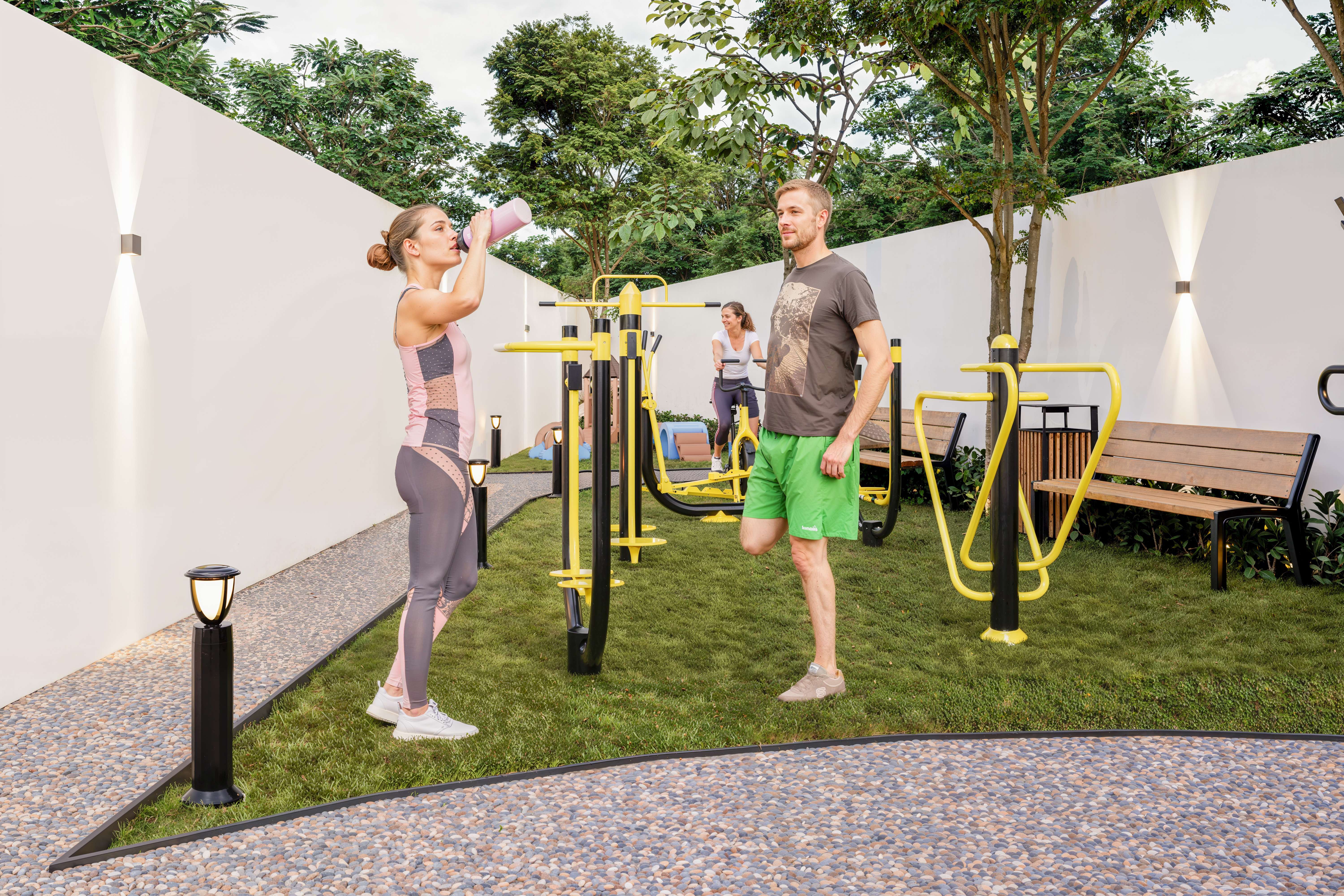 Área de Ejercicio al aire libre - ENTHEOS Los Mochis